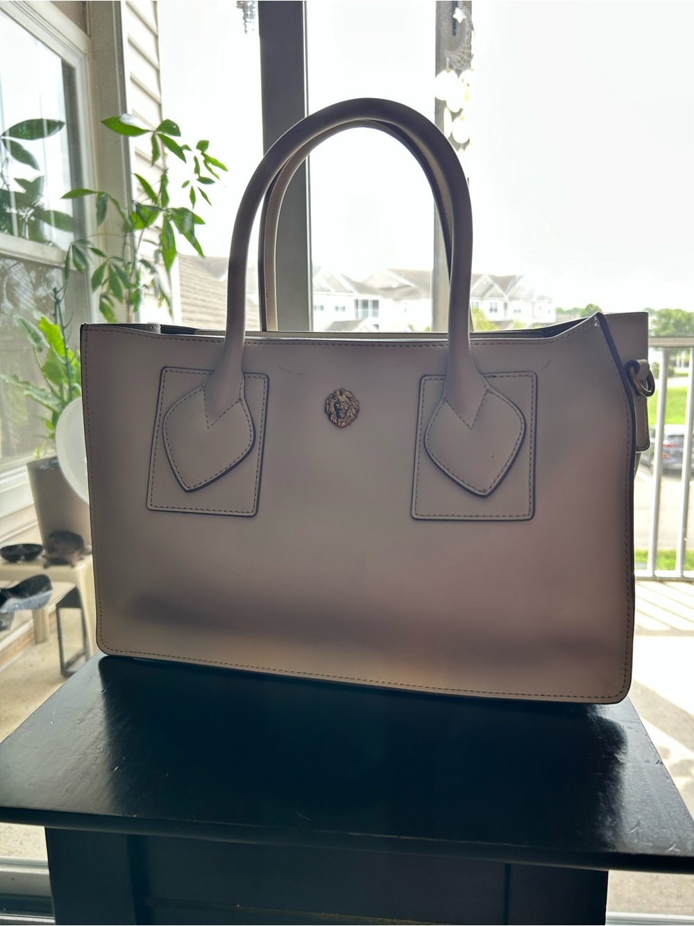 Anne Klein Satchel Handbag with Shoulder Strap